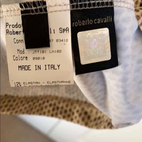 Roberto Cavalli Snake Skin Dress Size 40 NWT - Picture 7 of 7